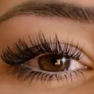 Designer top and bottom lash extensions Orange County - Complete eye enhancement premium service OC salon